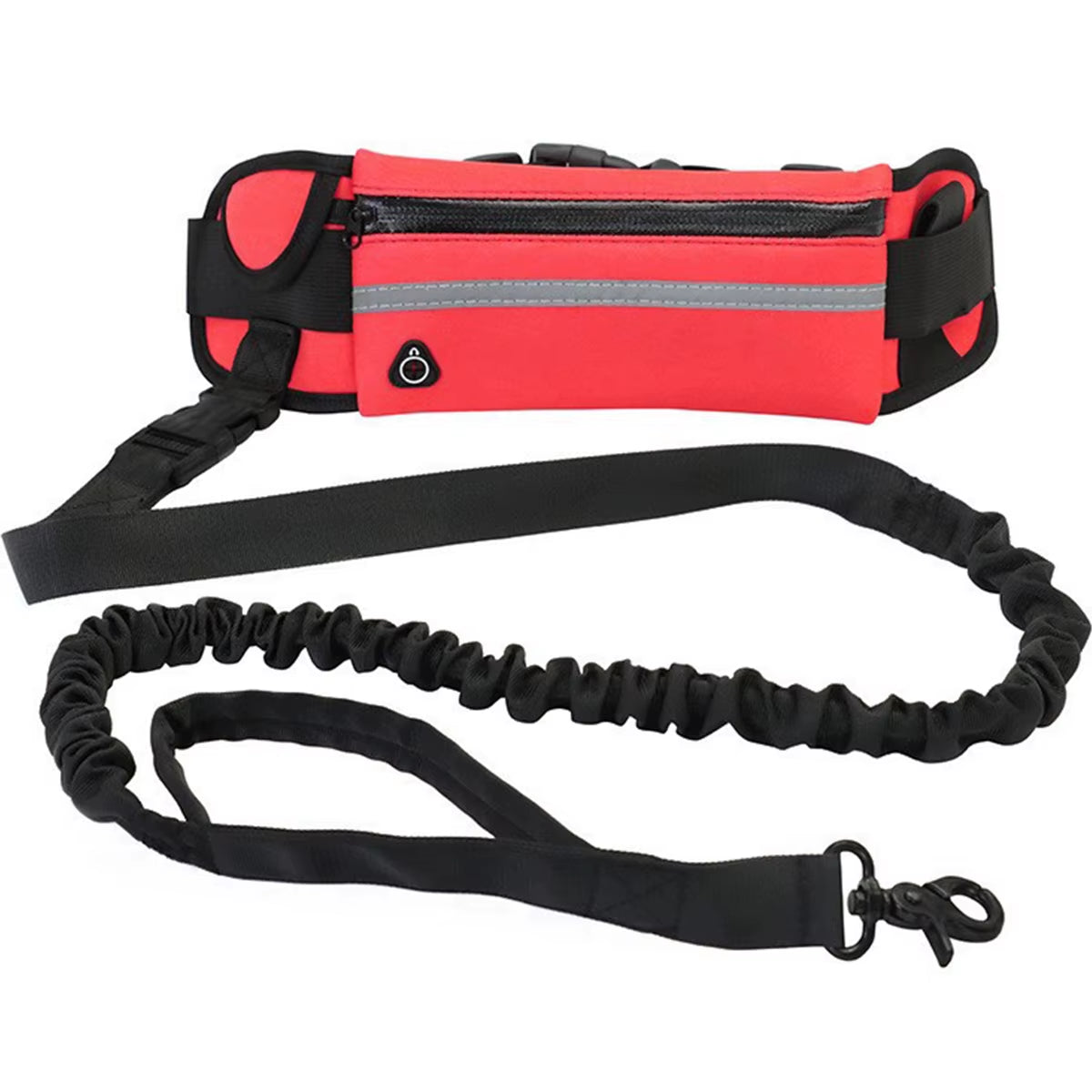 New Dog Traction Rope Leash with Waist Bag Nylon Durable Training Leash Premium Dog Supplies for Running Walking Training Hiking